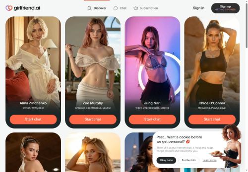 Girlfriend AI | AI Companion Chat & NSFW Experience